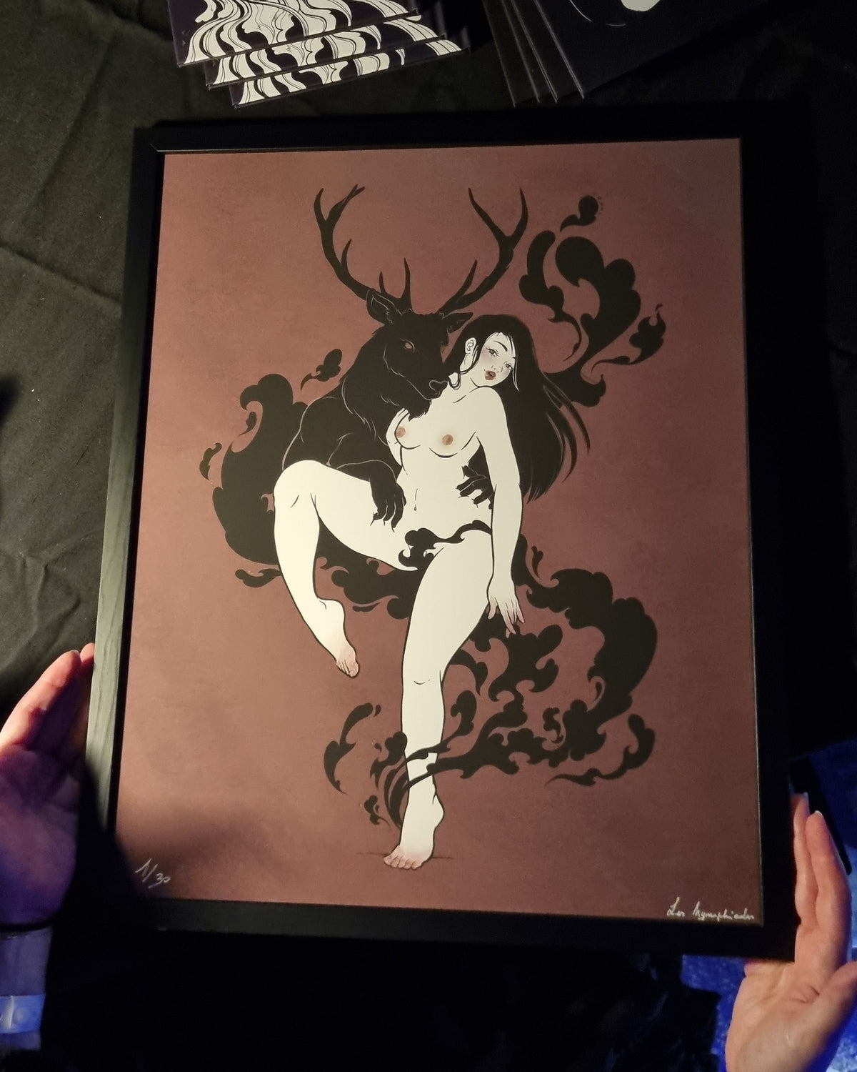 "Le Cerf" - 50x40cm - ed. de 30